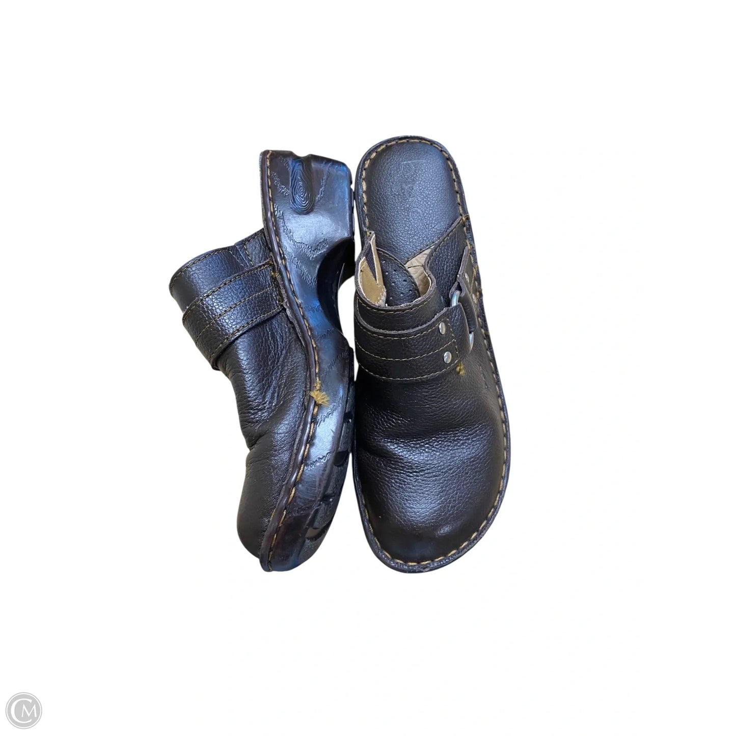 Shoes Heels Block By Boc In Brown, Size: 8