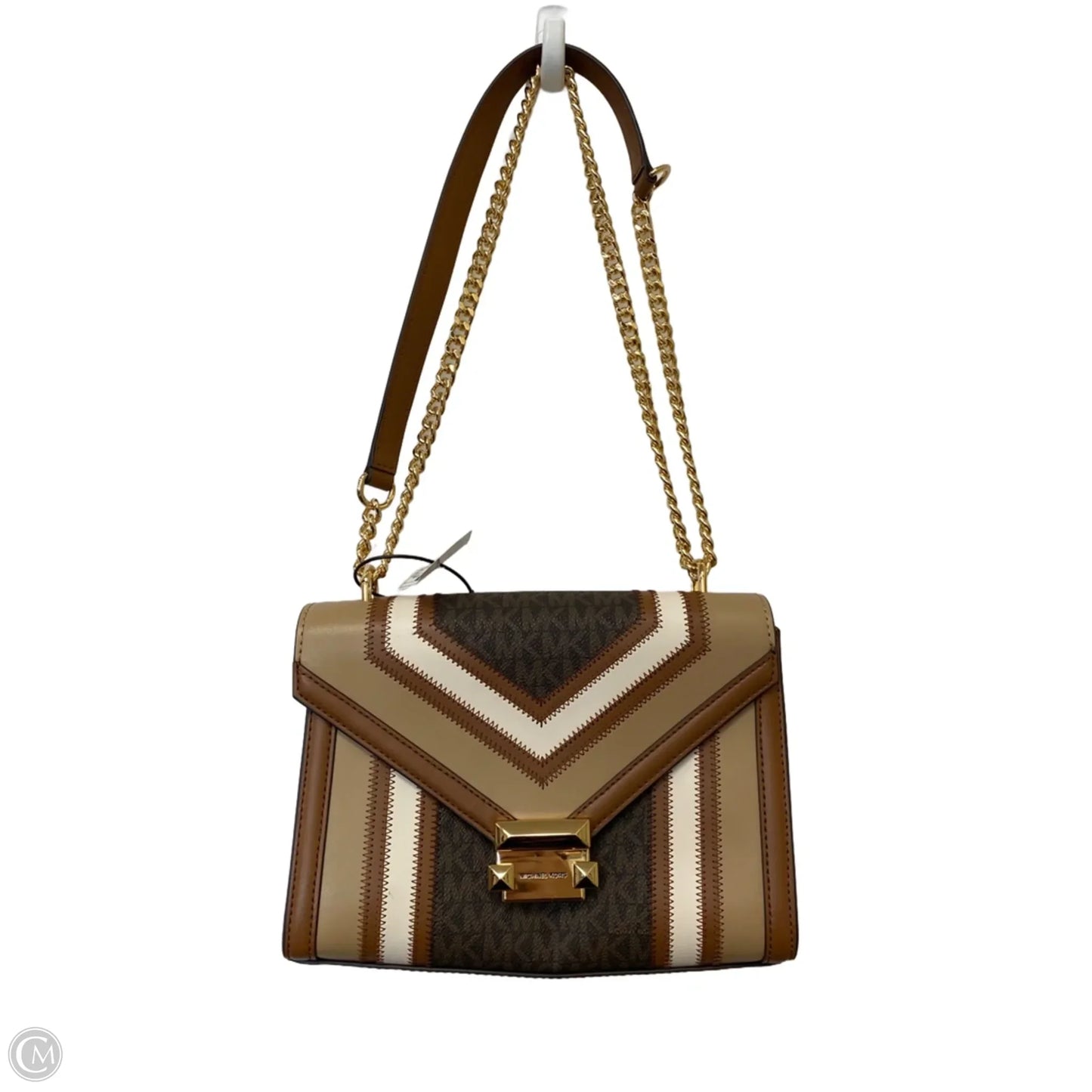 Crossbody Designer By Michael Kors, Size: Medium