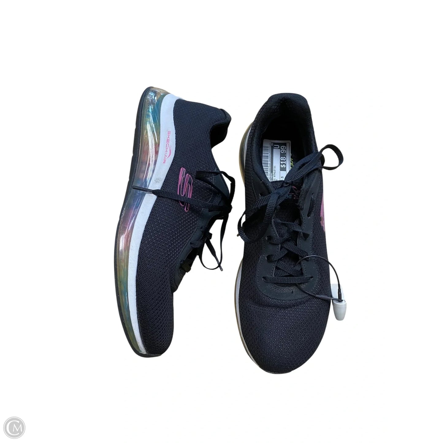 Shoes Athletic By Skechers In Black, Size: 9.5