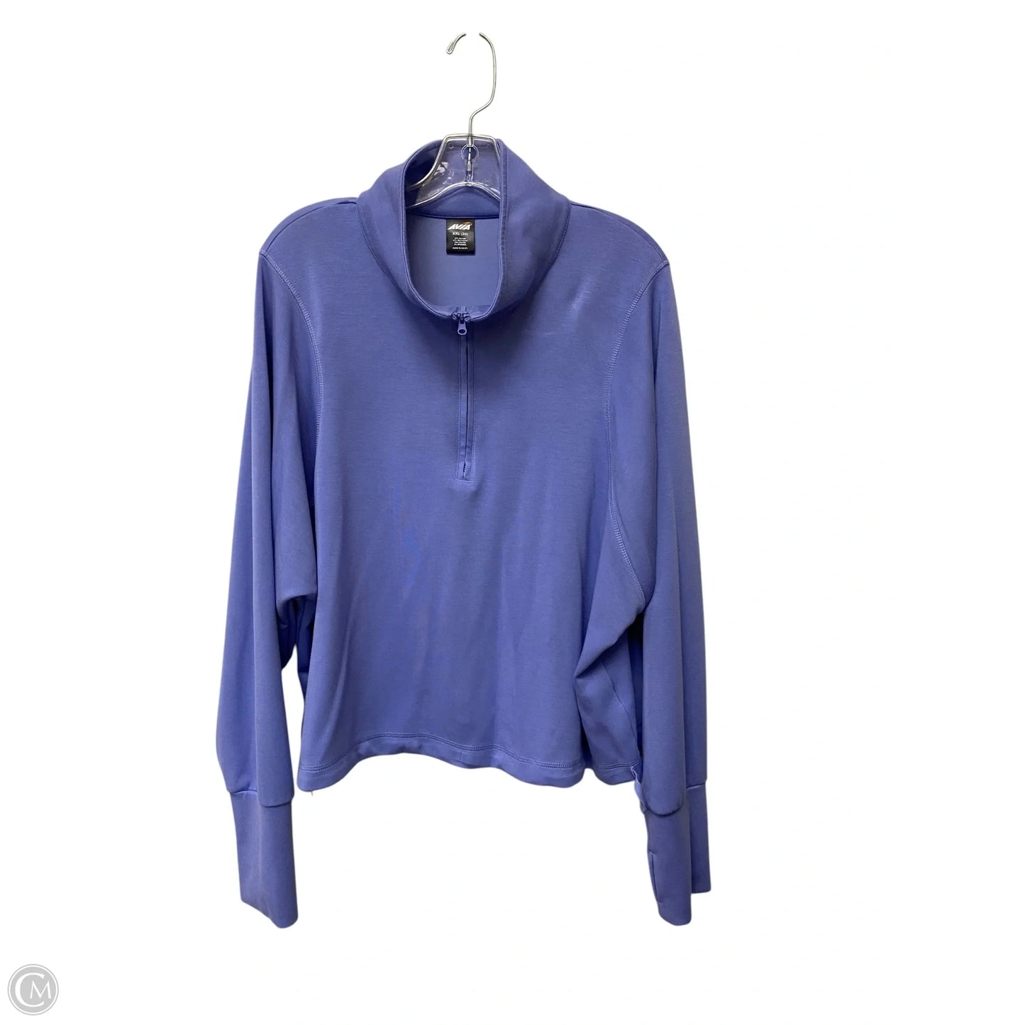 Athletic Jacket By Avia In Purple, Size: Xxl