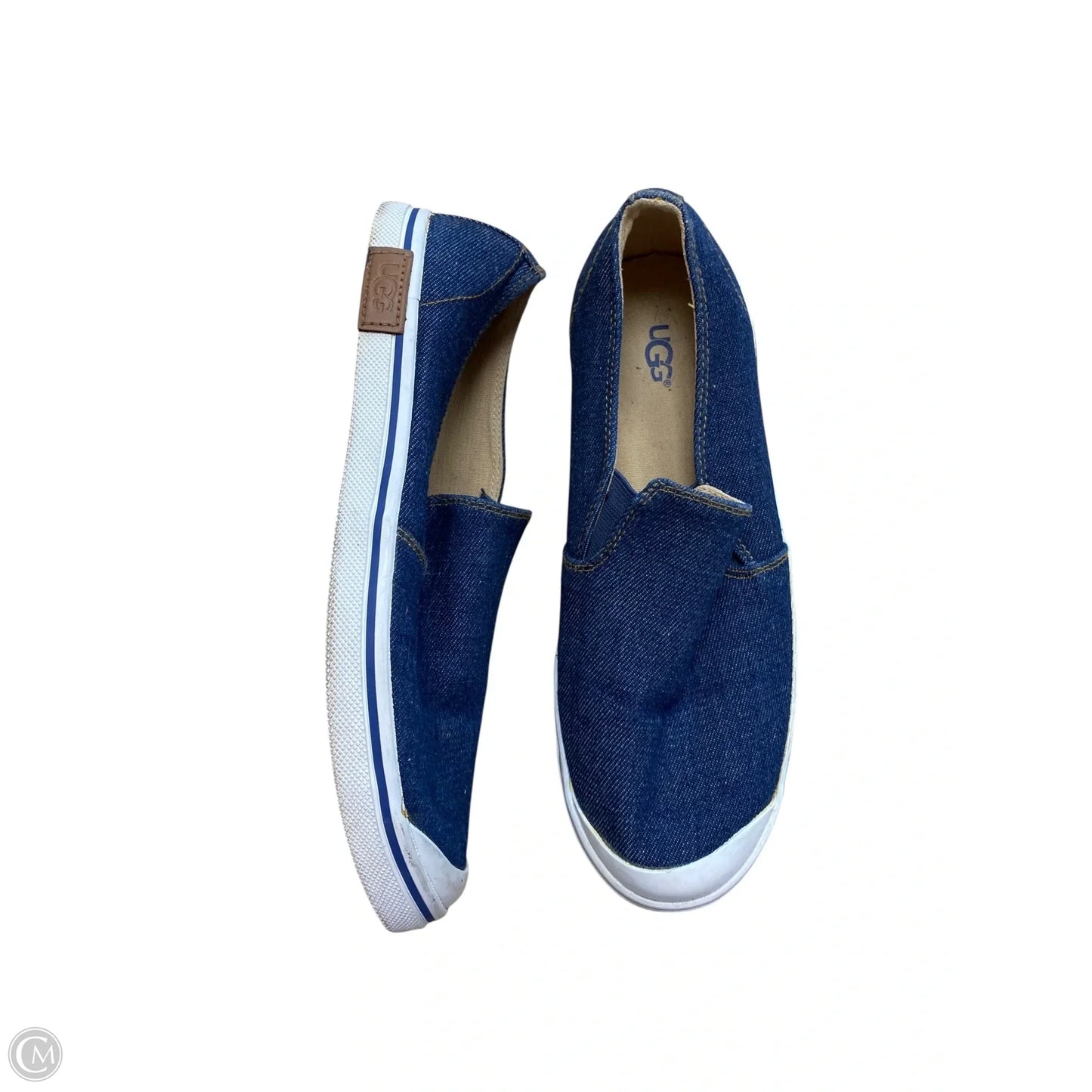 Shoes Designer By Ugg In Blue Denim, Size: 6