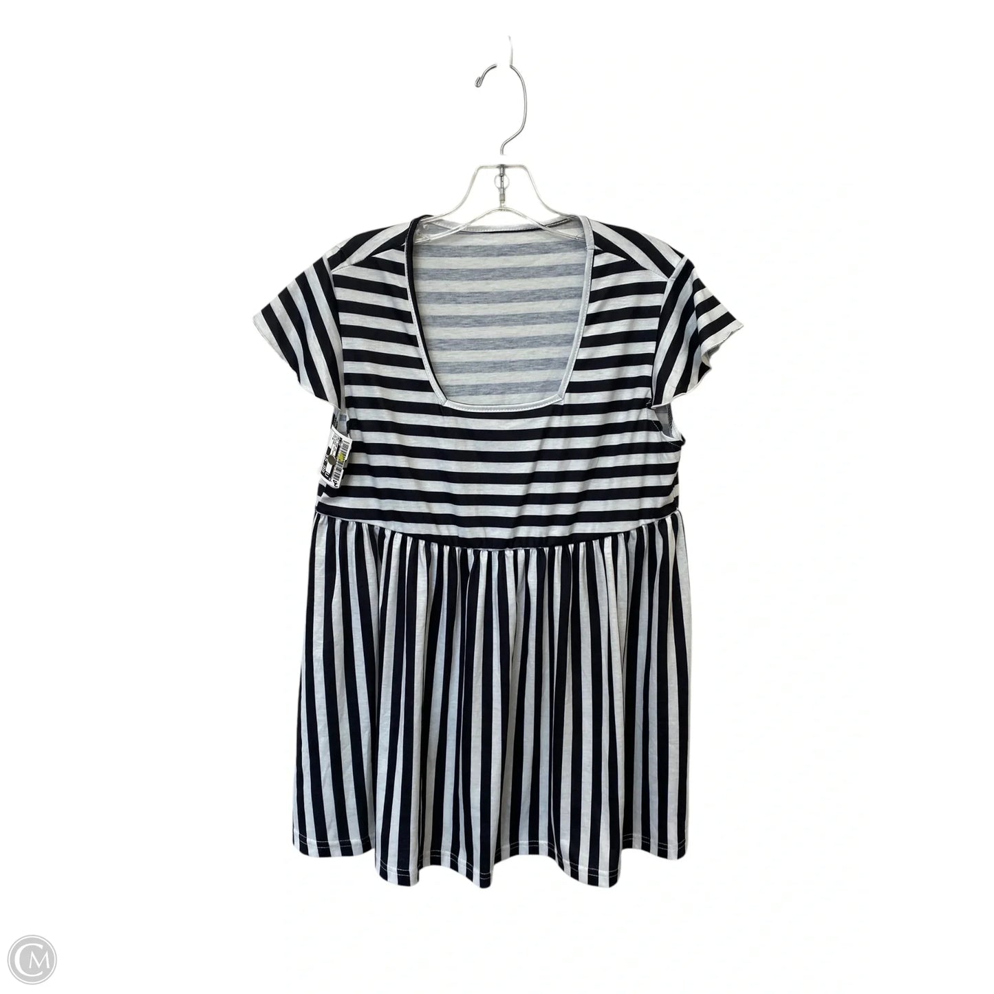 Maternity Top Short Sleeve By Cmf, Size: M