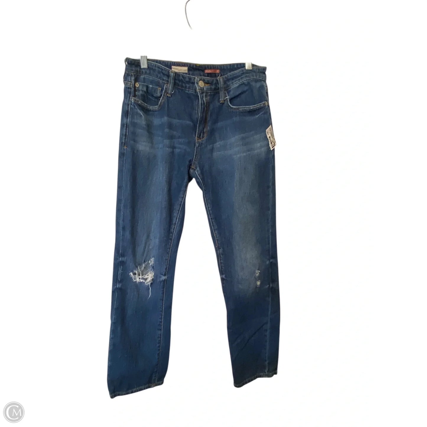 Jeans Cropped By Pilcro In Blue Denim, Size: 6