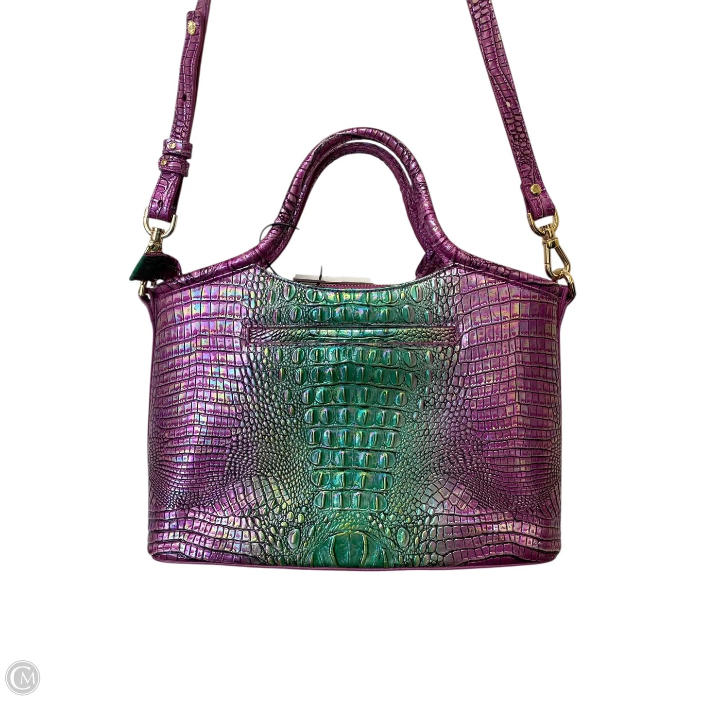 Handbag Designer By Brahmin, Size: Medium
