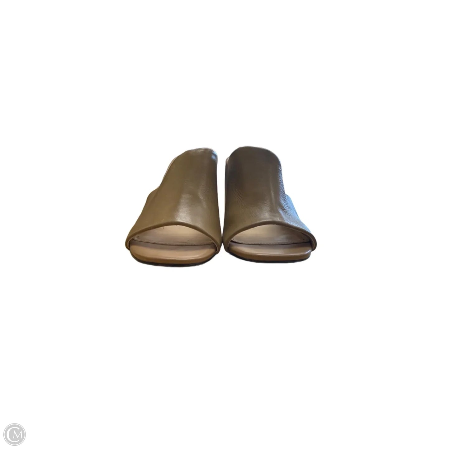 Shoes Heels Block By Adrienne Vittadini In Tan, Size: 9