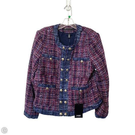Jacket Other By White House Black Market In Purple, Size: 18