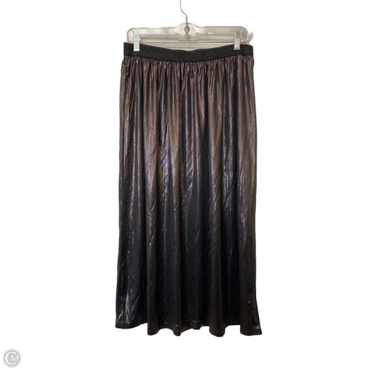 Skirt Maxi By 89th And Madison In Bronze, Size: L