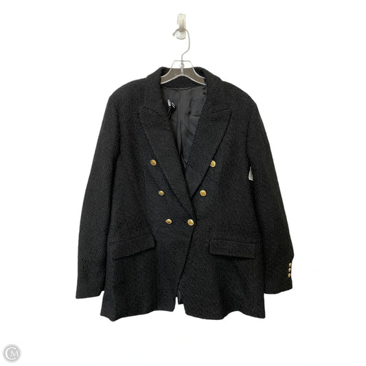 Blazer By Zara In Black, Size: Xl