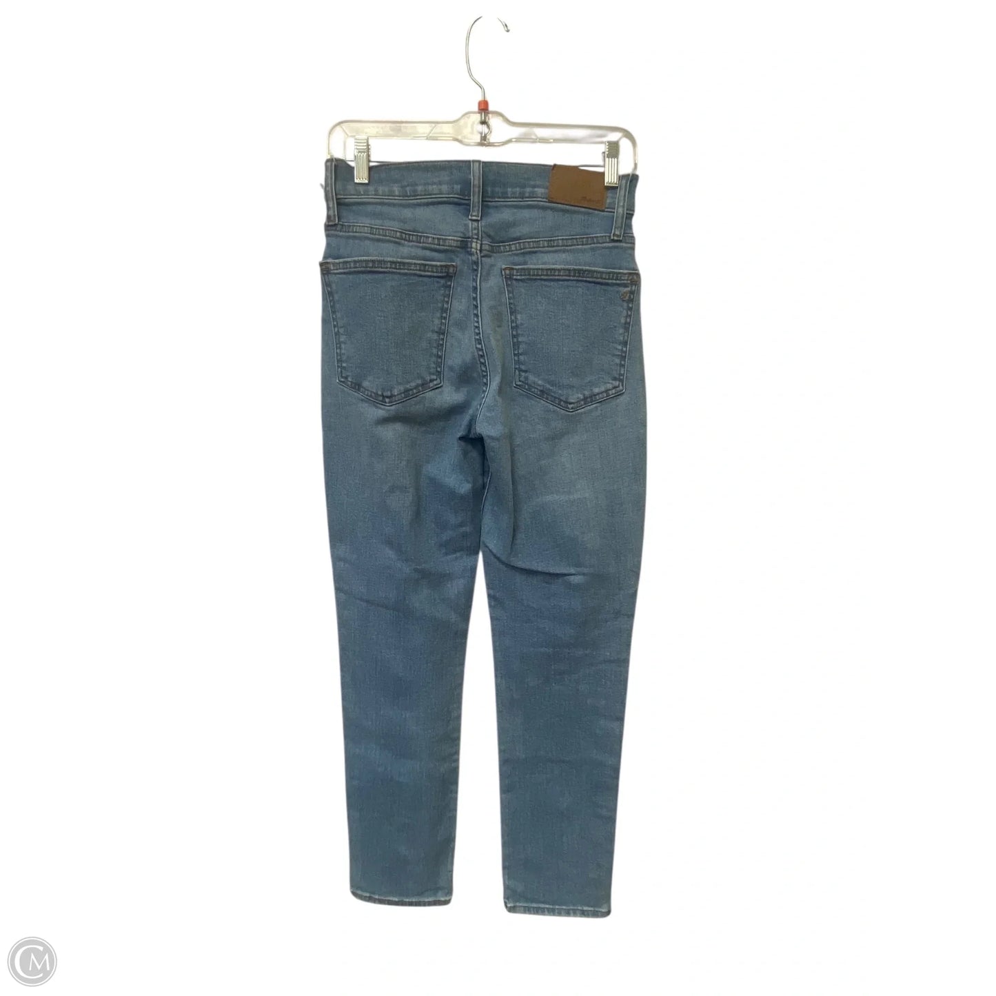 Jeans Straight By Madewell In Blue Denim, Size: 2