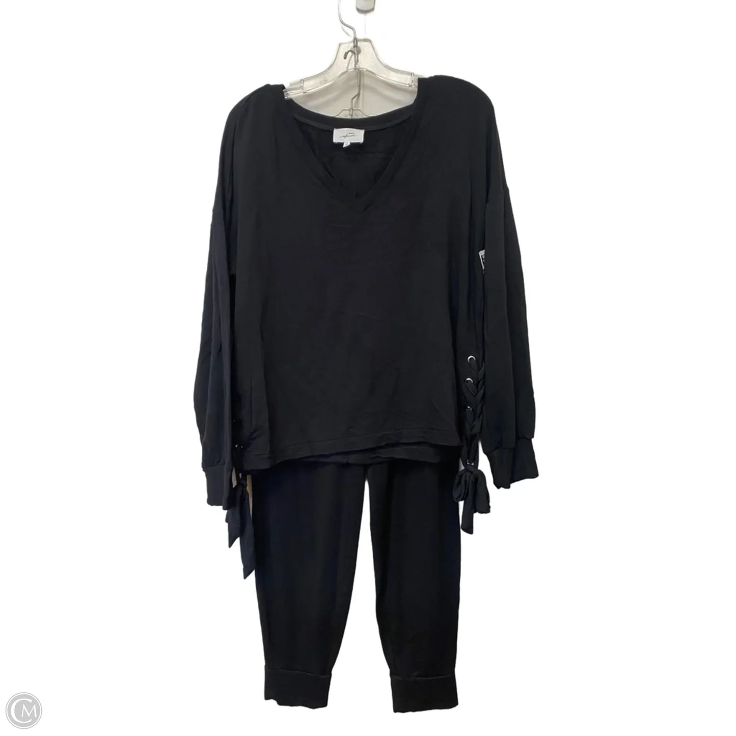 Lounge Set Pants By Soma In Black, Size: M