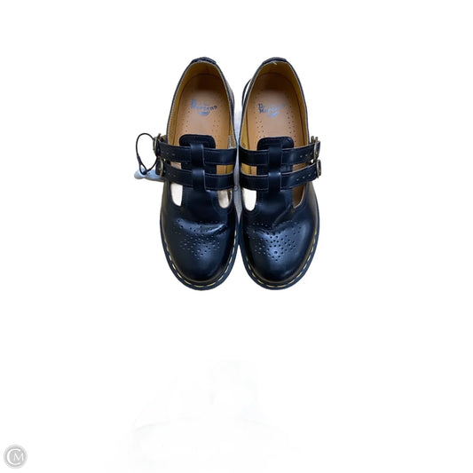 Shoes Flats By Dr Martens In Black, Size: 9