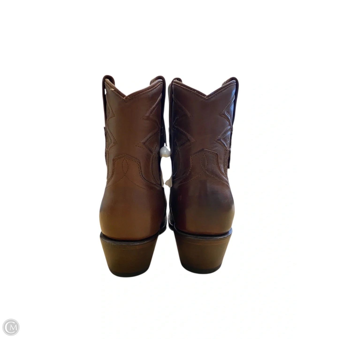 Boots Western By Clothes Mentor In Brown, Size: 7.5
