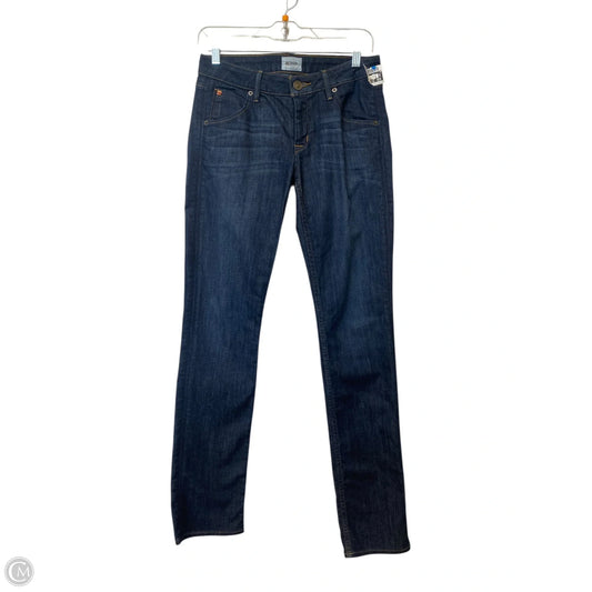 Jeans Boot Cut By Hudson In Blue Denim, Size: 4