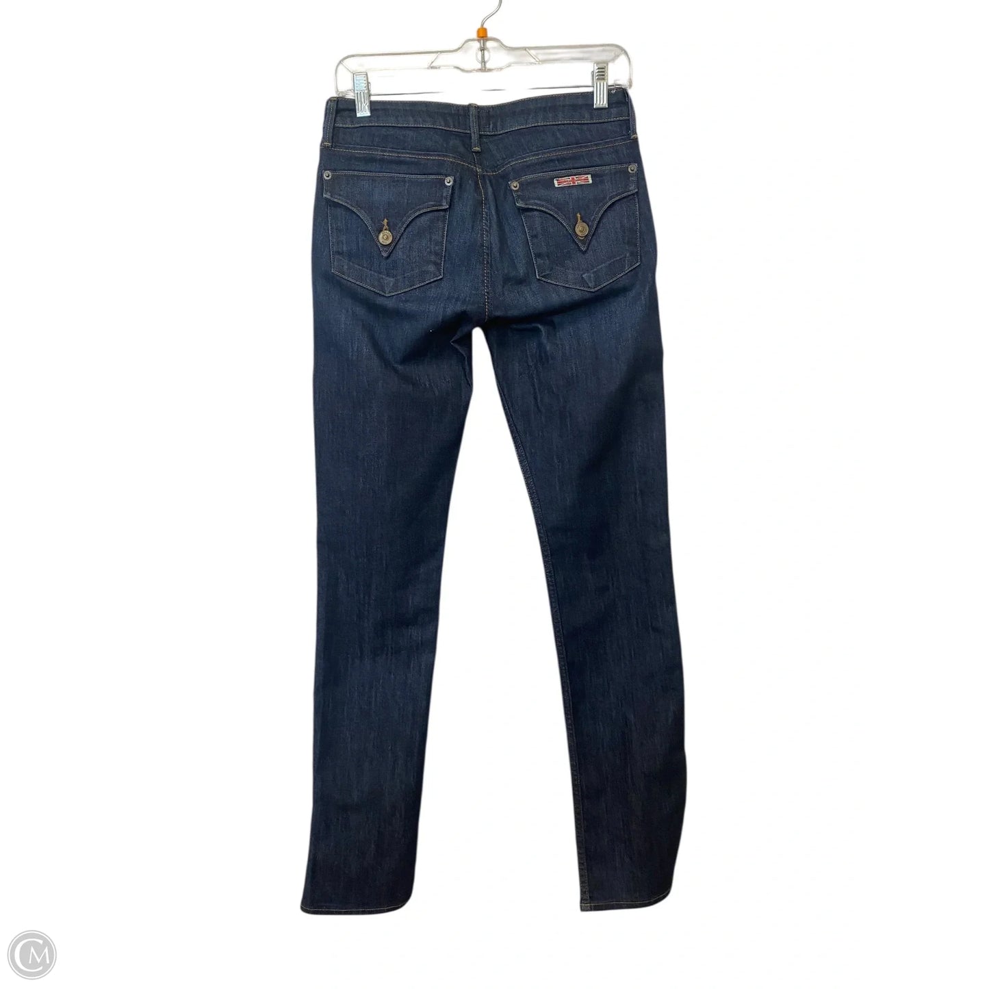 Jeans Boot Cut By Hudson In Blue Denim, Size: 4