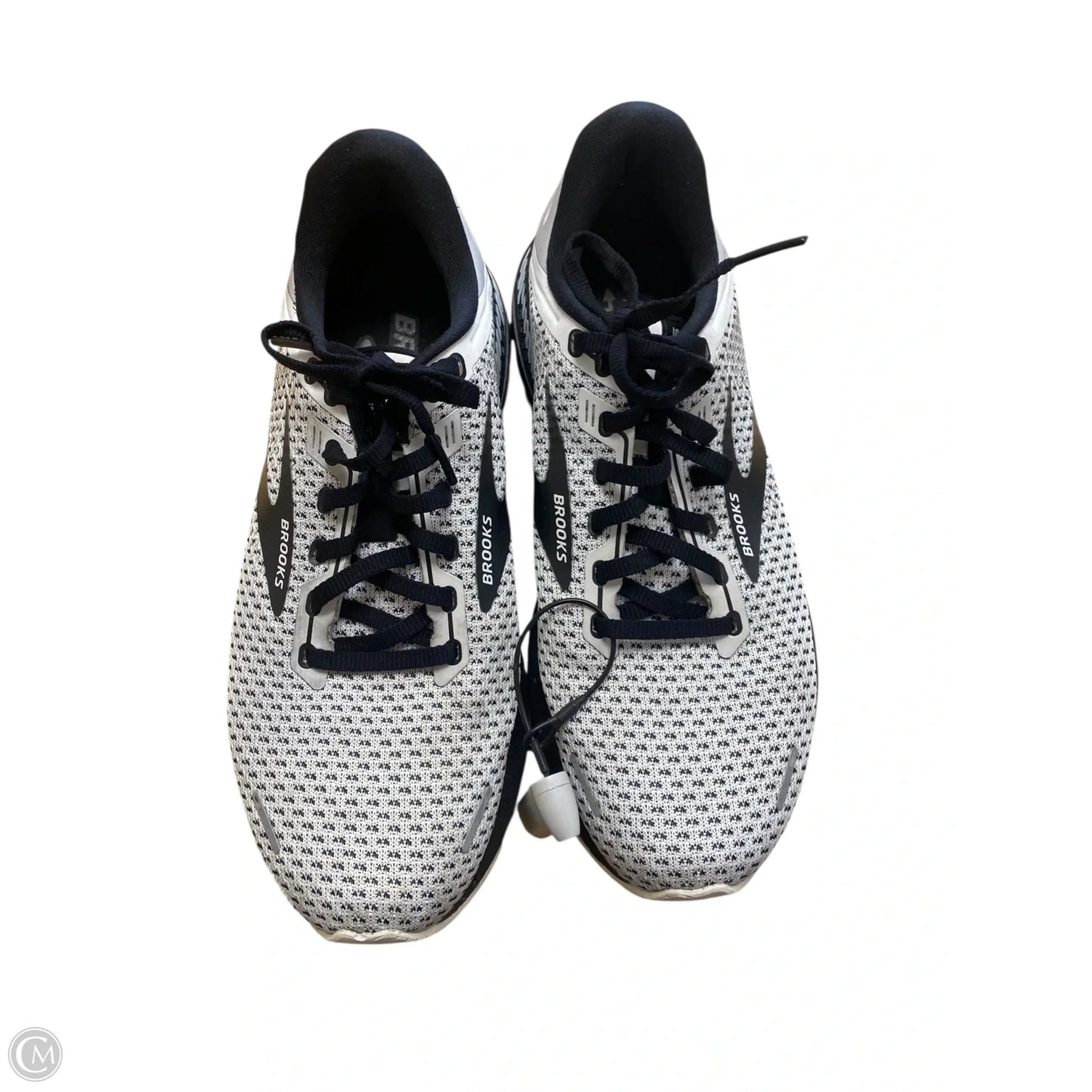 Shoes Athletic By Brooks In White, Size: 9
