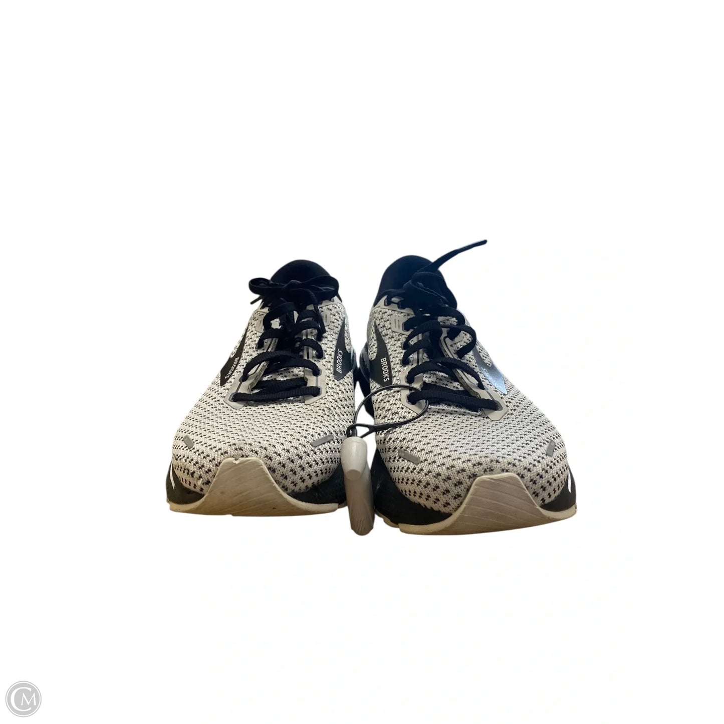 Shoes Athletic By Brooks In White, Size: 9