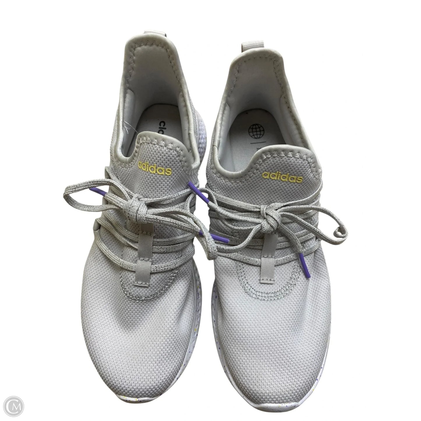 Shoes Athletic By Adidas In Grey, Size: 8