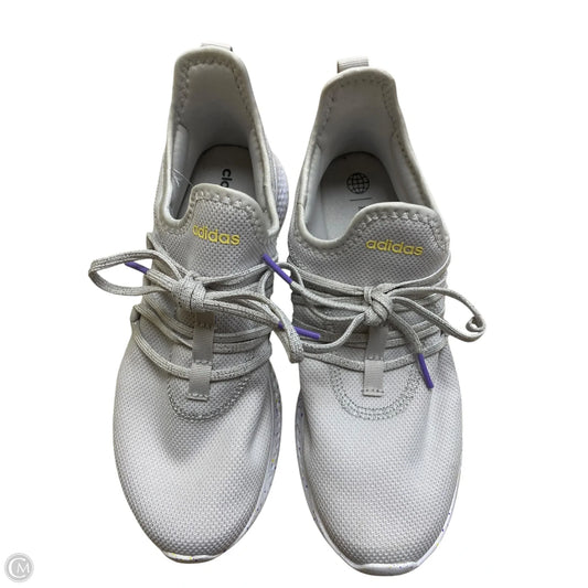 Shoes Athletic By Adidas In Grey, Size: 8
