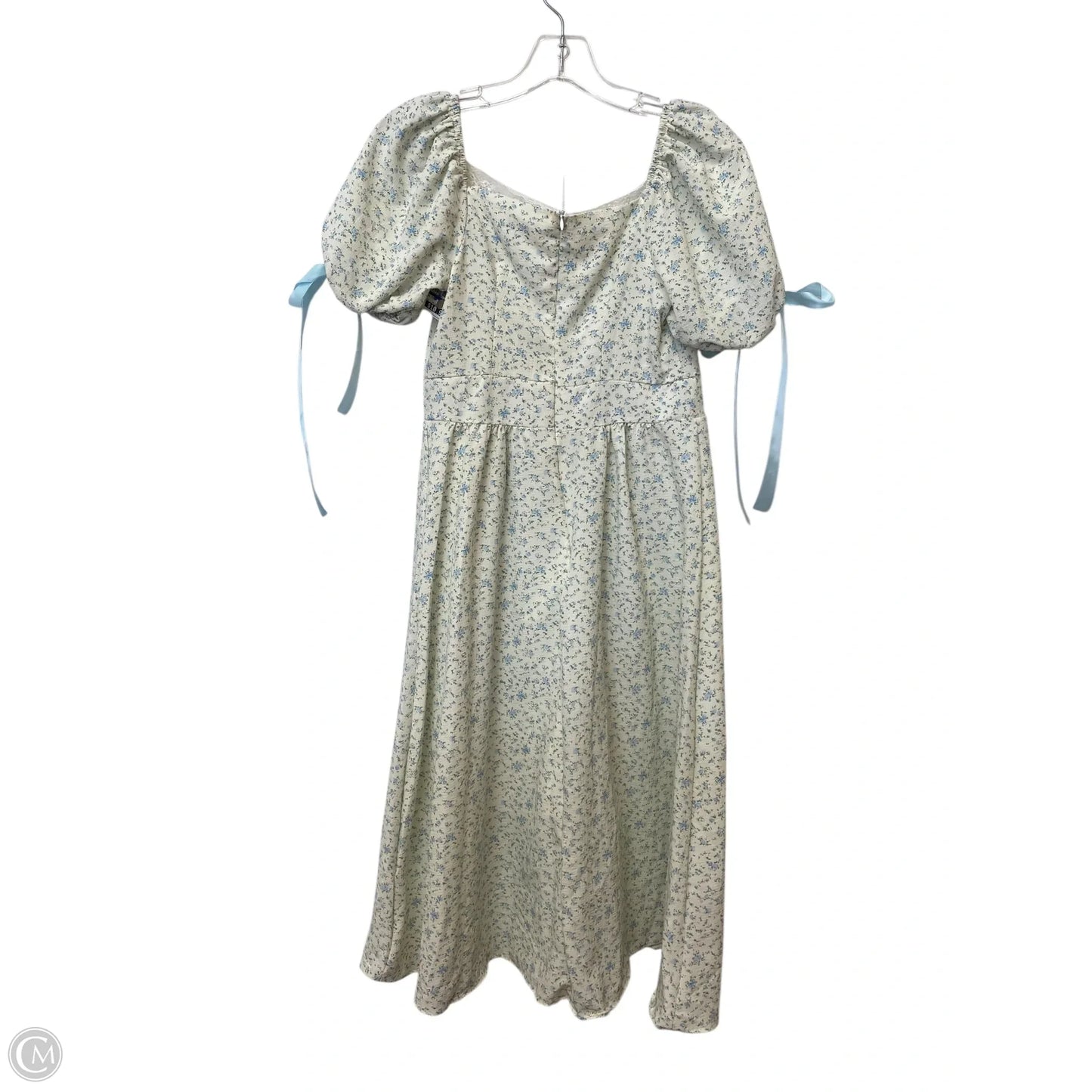 Dress Casual Midi By Cme In Floral Print, Size: L