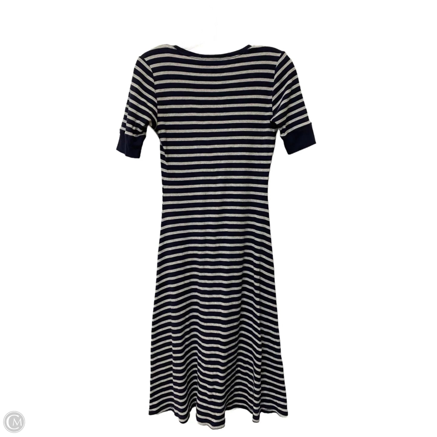 Dress Casual Maxi By Lauren By Ralph Lauren In Navy, Size: S