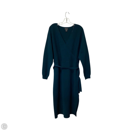 Dress Sweater By Nicole Miller In Blue, Size: L
