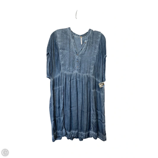 Dress Casual Midi By Free People In Blue, Size: M