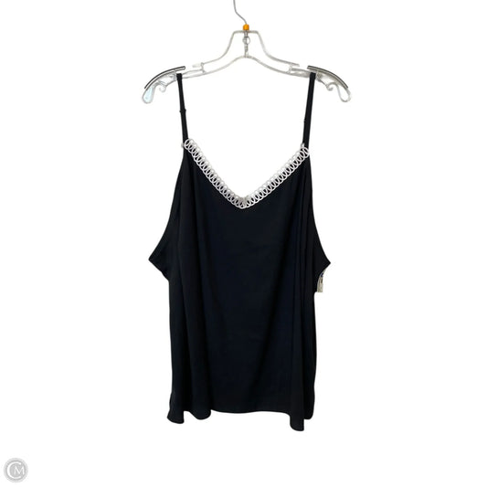 Tank Top By Limited In Black, Size: 3x