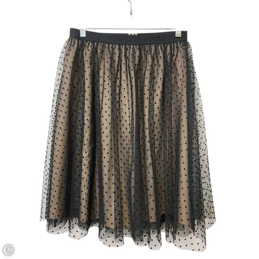 Skirt Midi By Ann Taylor In Black, Size: Xsp