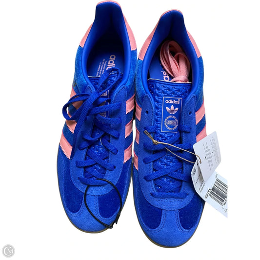 Shoes Sneakers By Adidas In Blue & Pink, Size: 8