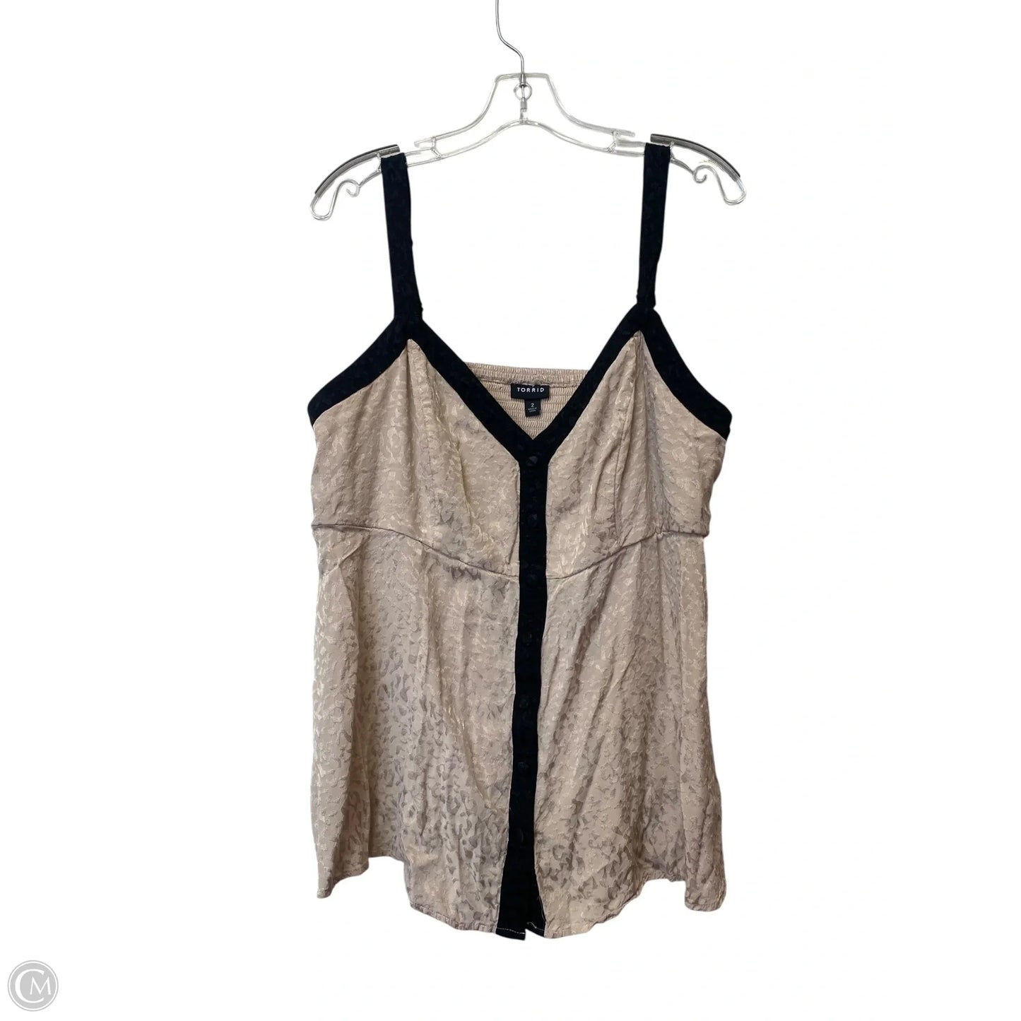 Top Sleeveless By Torrid In Pink, Size: 2x