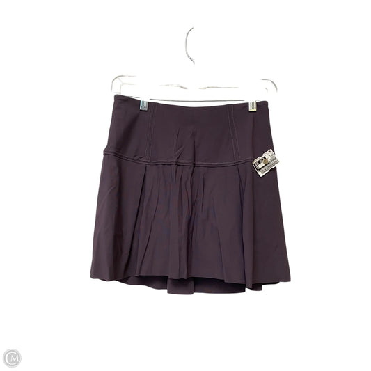 Athletic Skort By Lululemon In Purple, Size: 4l