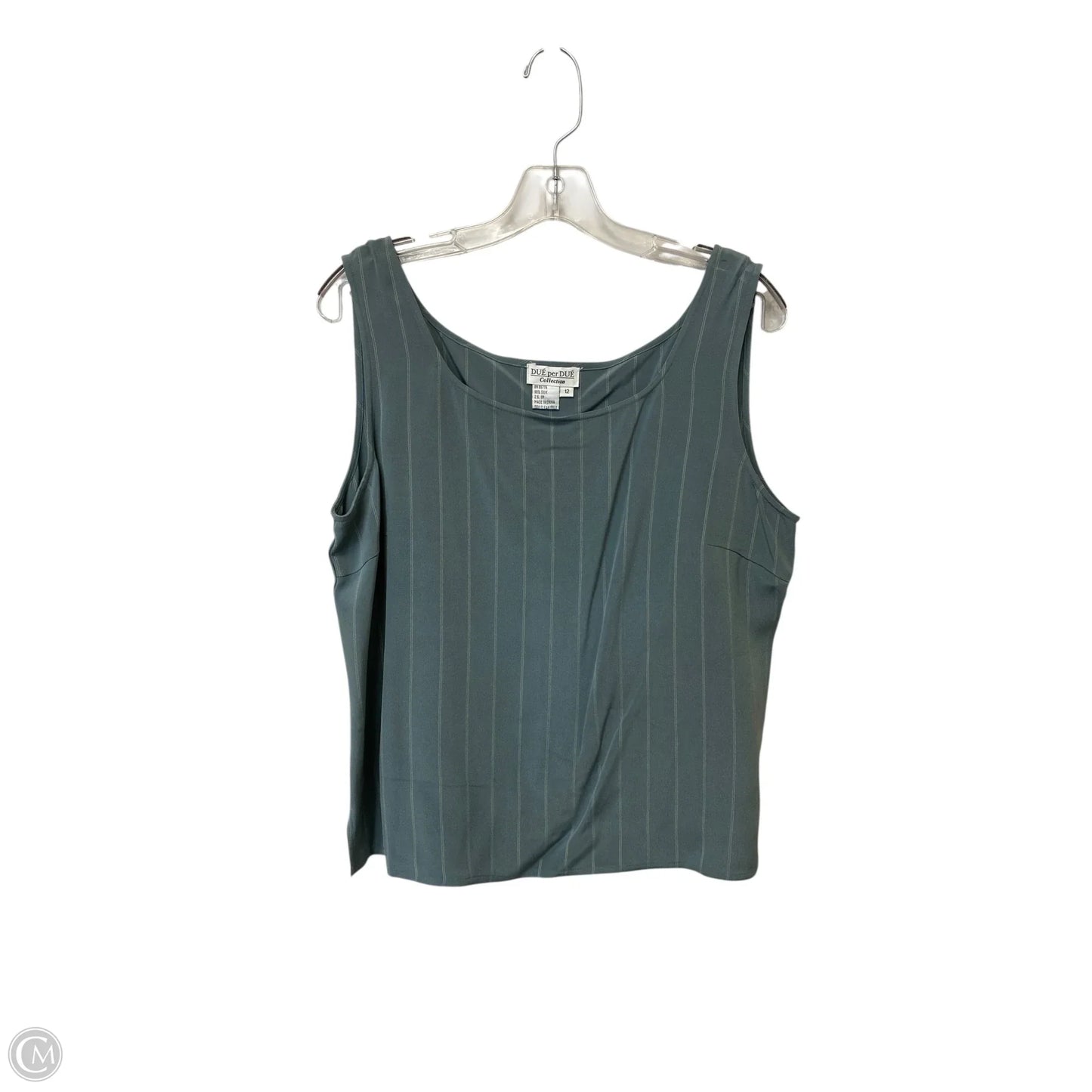 Top Sleeveless By Clothes Mentor In Striped Pattern, Size: 12