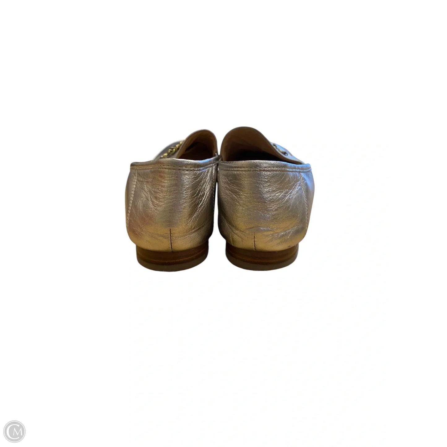 Shoes Designer By Coach In Silver, Size: 7