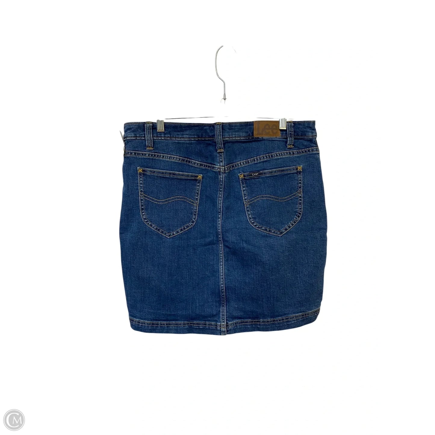 Skirt Mini & Short By Lee In Blue, Size: 12