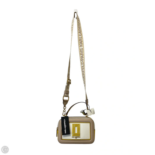 Crossbody Designer By Karl Lagerfeld, Size: Small