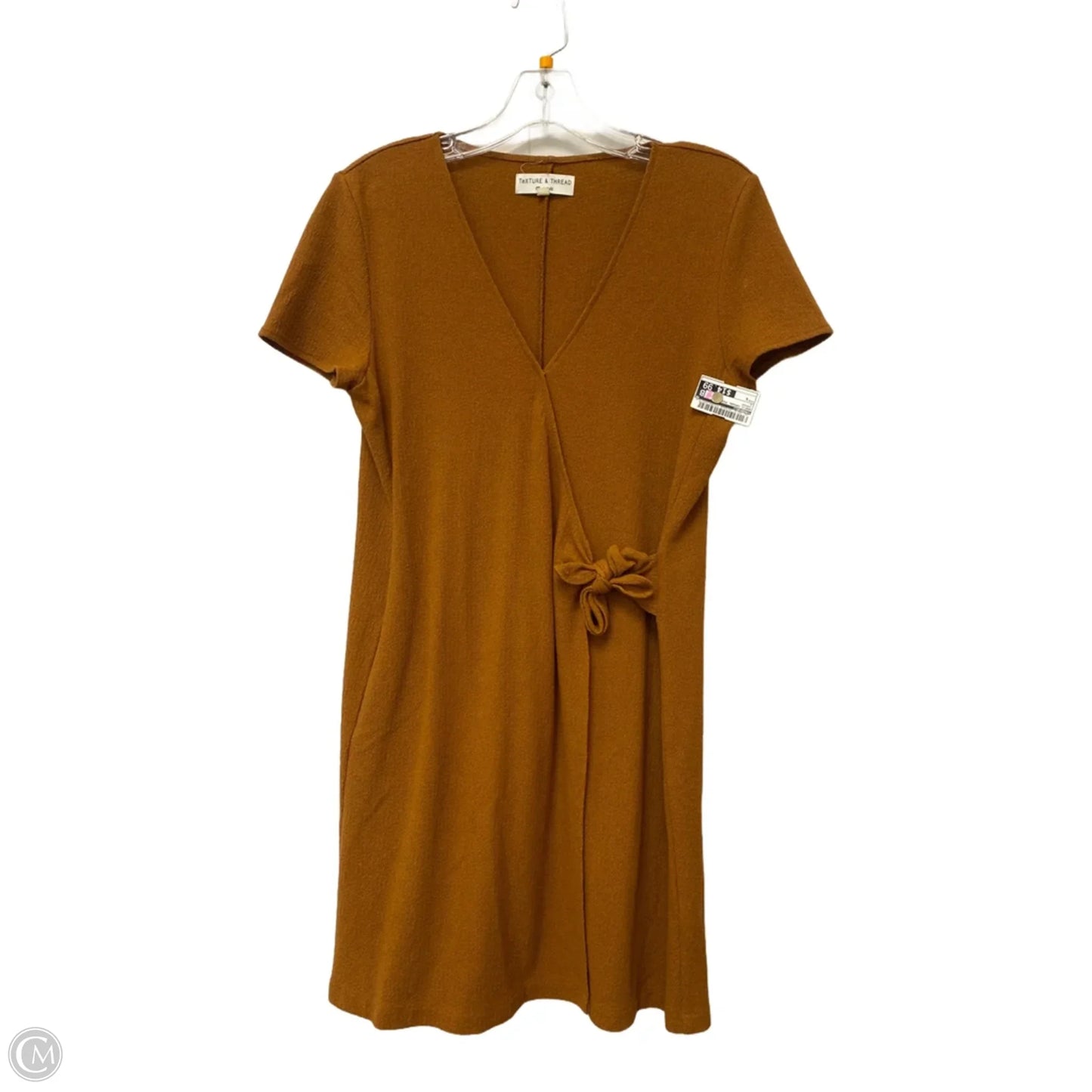 Dress Casual Midi By Madewell In Orange, Size: S