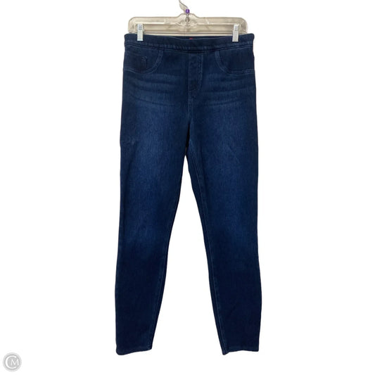 Jeans Jeggings By Spanx In Blue Denim, Size: L