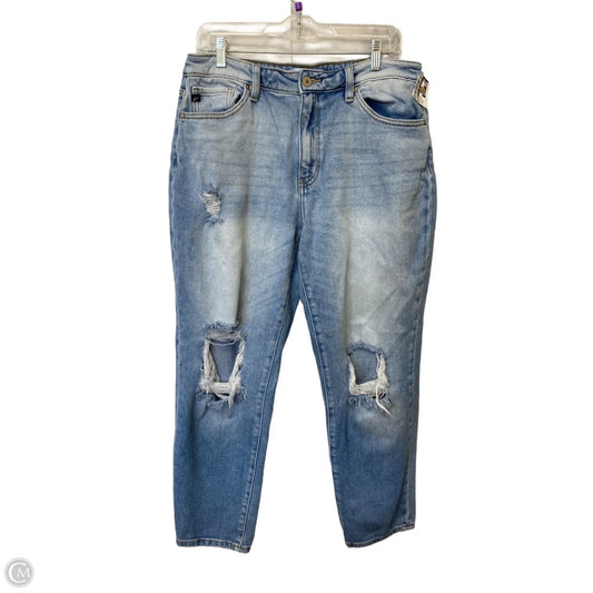 Jeans Boyfriend By Kancan In Blue Denim, Size: 10
