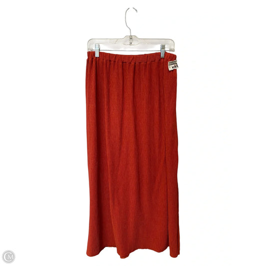 Skirt Maxi By Nine West In Red, Size: S