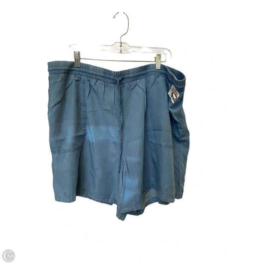 Shorts By 89th And Madison In Blue Denim, Size: 2x
