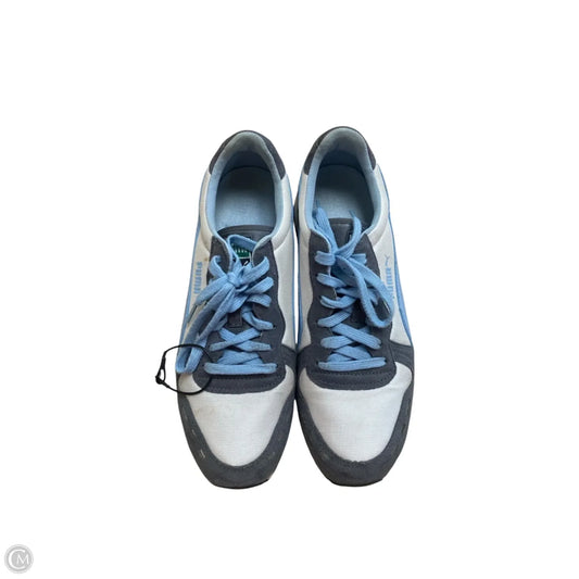 Shoes Athletic By Puma In Blue & White, Size: 8.5