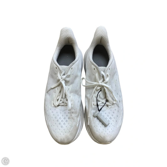 Shoes Athletic By Hoka In White, Size: 10.5