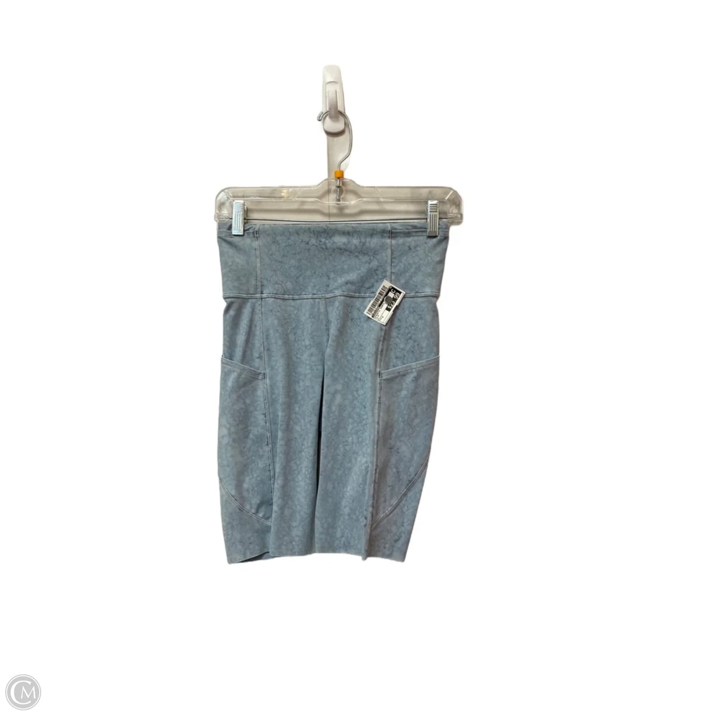 Athletic Shorts By Lululemon In Blue, Size: 4