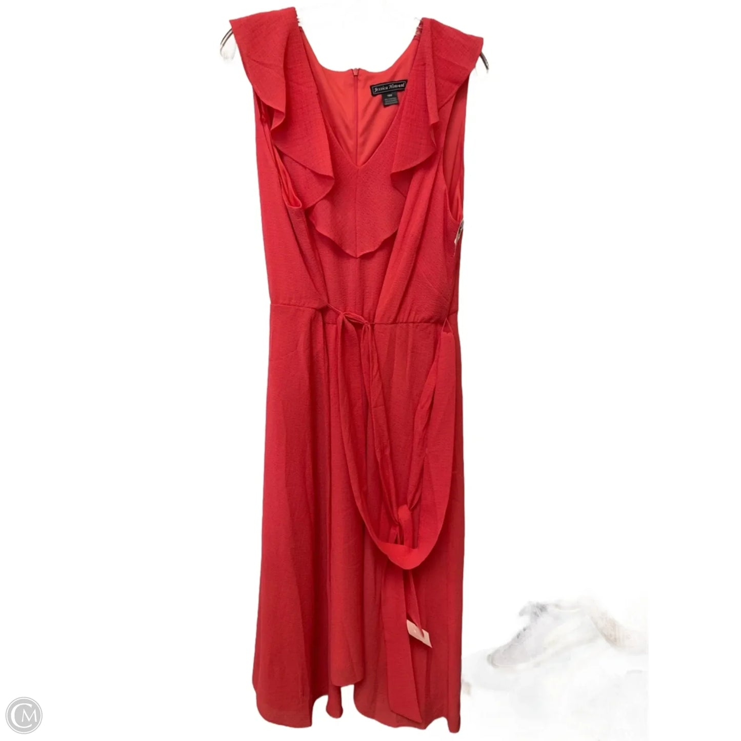 Dress Casual Midi By Jessica Howard In Pink, Size: 18