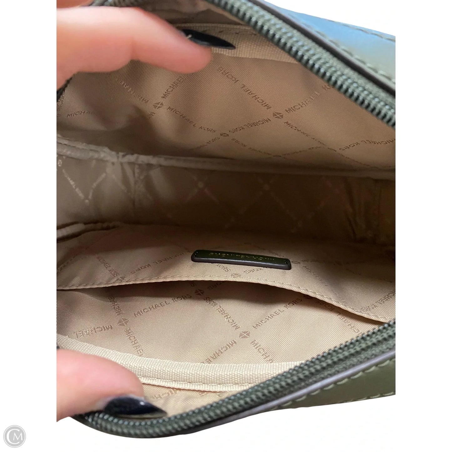 Crossbody Designer By Michael Kors, Size: Medium