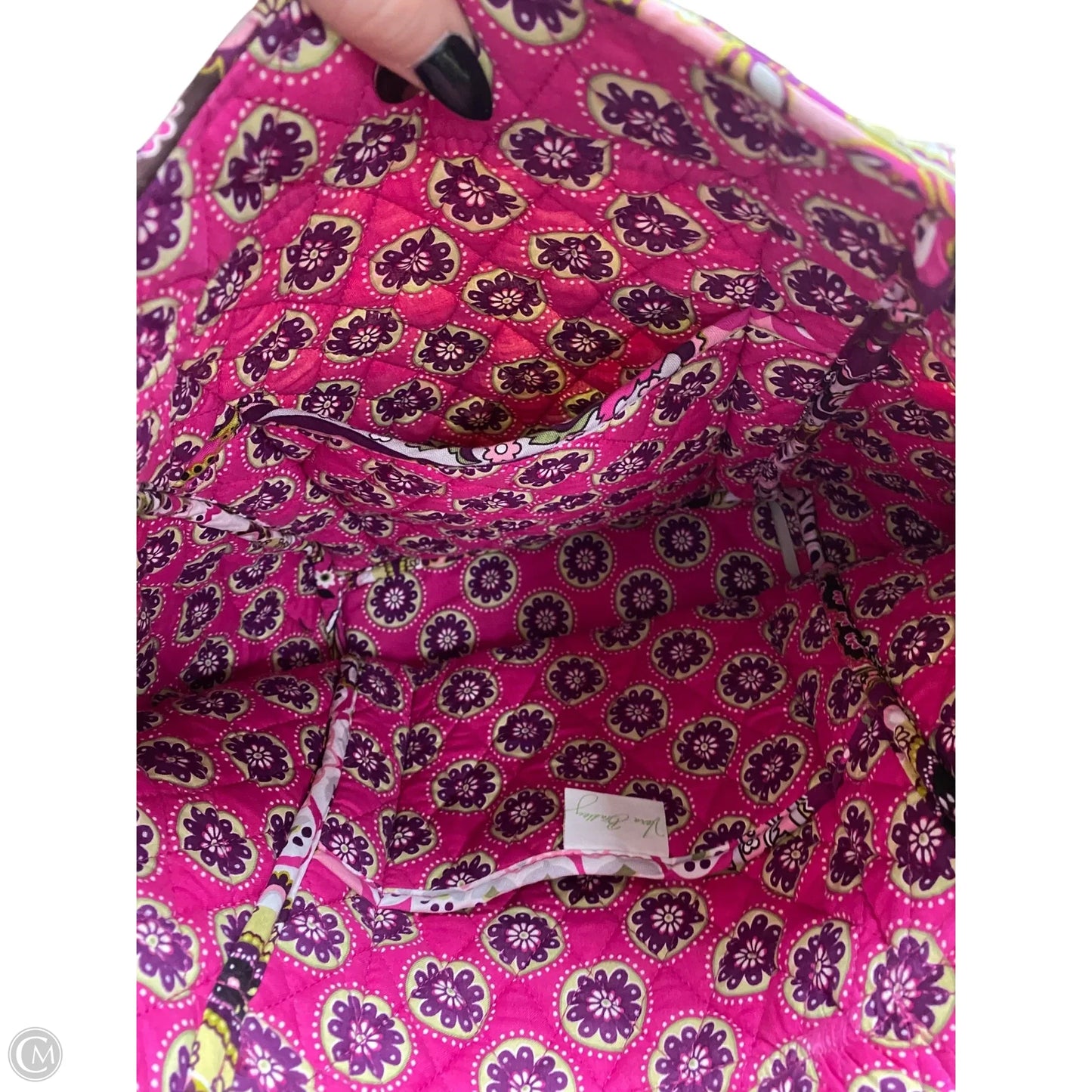 Handbag By Vera Bradley, Size: Medium
