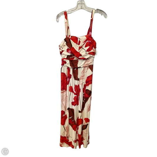 Dress Casual Maxi By Soma In Floral Print, Size: L