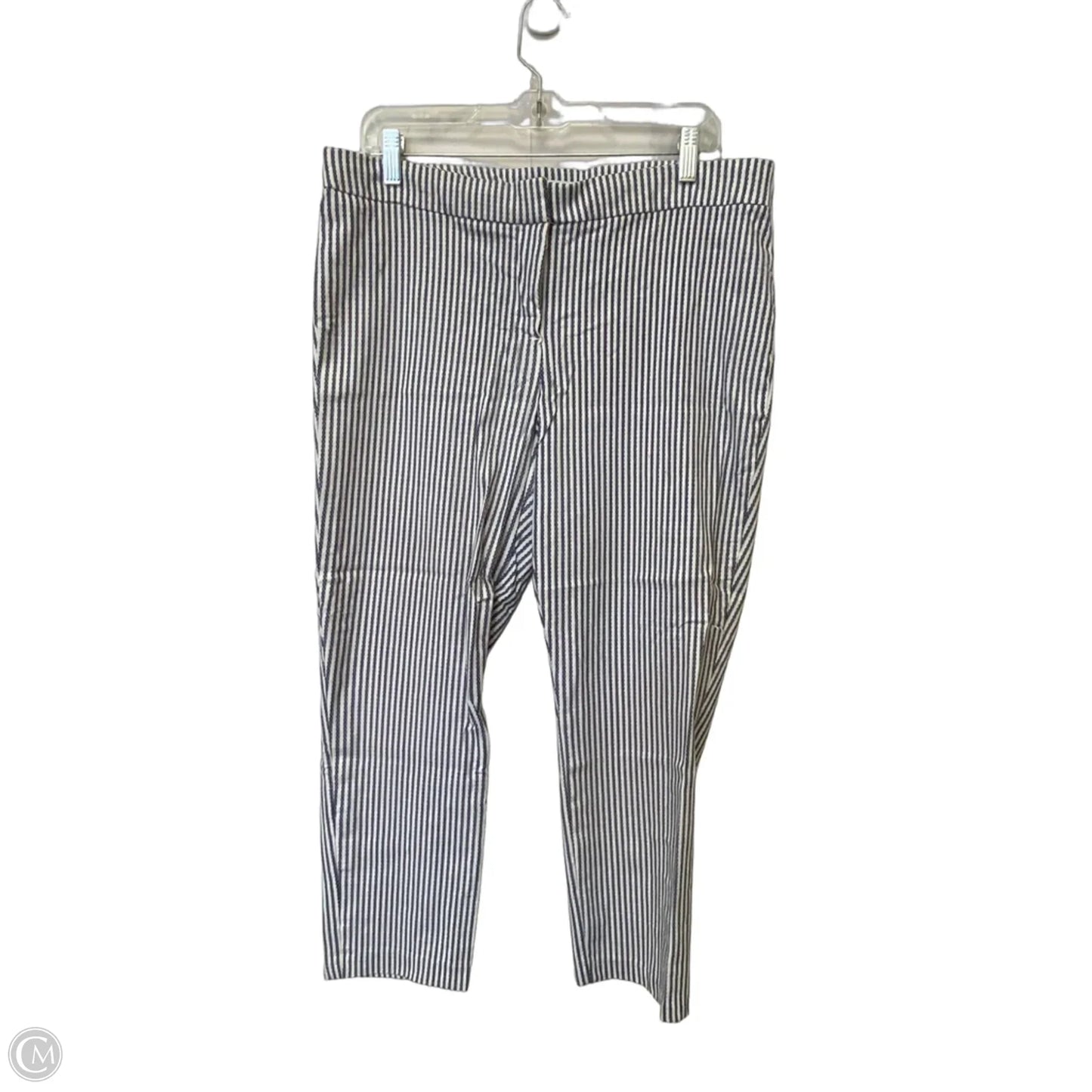 Pants Cropped By Rachel Zoe In Striped Pattern, Size: 14