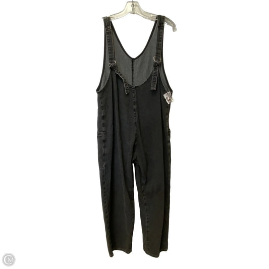 Overalls By Clothes Mentor In Black Denim, Size: M