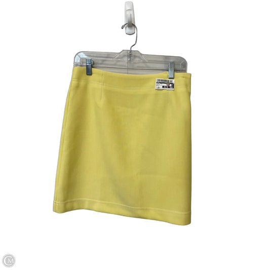 Skirt Midi By Loft In Yellow, Size: 4